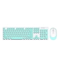 thumbnail image 2 of Establecimiento T-Wolf TF770 2.4G Teclado Inalámbrico Combo Combo Punk Ronda Ronda Capazos mudos de compatibilidad Amplia Rosa, 2 of 7