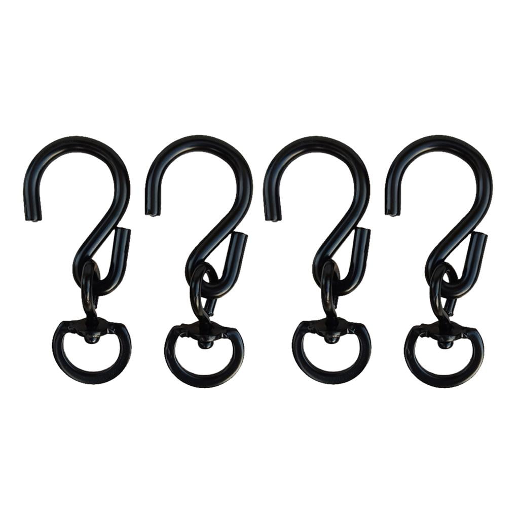 4Pcs Heavy Duty Swivel Hooks Spinners Clips Chime Windsock Lanterns