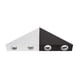 thumbnail image 1 of Aplique Aluminio Diseño Triangular para Dormitorio Salón Bar brillar Electrónica, 1 of 1