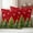 Green Snow Red, variant on Christmas Tree Outdoor Waterproof Pillow Covers, Red Green Winter Snowflake Decorative Square Throw Pillowcase Sofa Cushion Sham for Patio/Couch/Chair, 26"x26" 2 Pack
