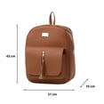 thumbnail image 2 of Mochila Para Mujer Fana Nadira Color Camel Con Asas, 2 of 2