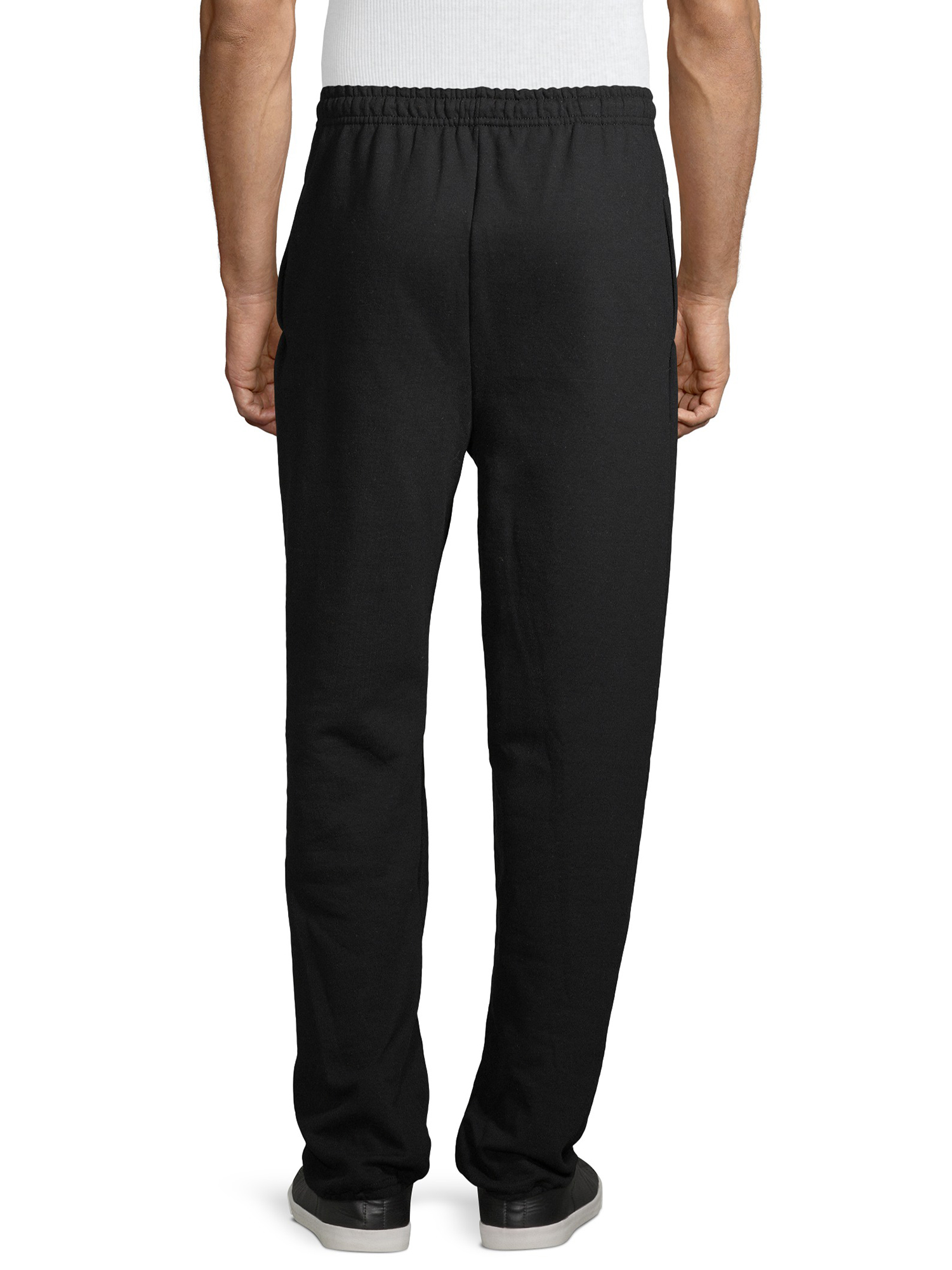Gildan Men's Fleece Elastic Bottom Pocketed Sweatpants, up to Size 2XL ...