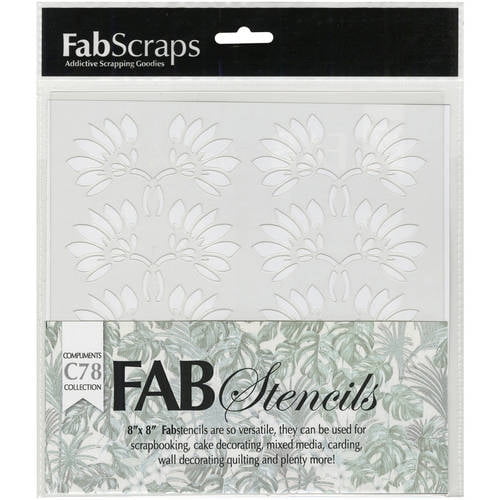 Plastic Stencil, 8" x 8"