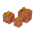 thumbnail image 2 of Christmas Lighted Gift Boxes – Set of 3 LED PVC Boxes with Remote Control, Indoor Outdoor Holiday Decorations for Tree, Yard, Porch & Party Display, 2 of 5