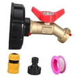 thumbnail image 2 of koolsoo IBC Raccords Pratiques 60mm Polyvalents 275 330 Gallons Adaptateur de Réservoir d'Eau 5 Pcs, 2 of 9