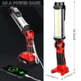 thumbnail image 4 of For Craftsman 20V Li-ion Battery 35W Handheld Flashlight Emergency Light Portable LED Light With USB Hook, 4 of 6