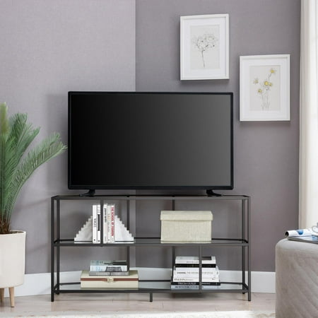 Camden&Wells - Clark TV Stand for TVs Up to 55" - Blackened Bronze