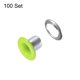 thumbnail image 3 of Kit de 100 Ojales de Metal Unique Bargains Ojal Herramienta para Zapatos Ropa Cinturón Bolsa Proyecto de bricolaje Neón Verde, 3 of 7