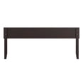 thumbnail image 6 of AFI Orlando King Modern Solid Wood Panel Headboard with Attachable Charger, Espresso, 6 of 8
