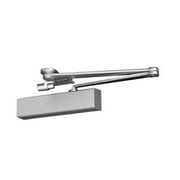 Yale Commercial 2731689 Tri-Mount Door Closer with Spring Stop - Painted Aluminum