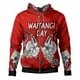 thumbnail image 3 of Sudadera con capucha con estampado gráfico en 3D maorí de helecho plateado de Nueva Zelanda, novedad en sudaderas con capucha y sudaderas, sudaderas con capucha y cremallera para hombres, abrigo tipo, 3 of 5
