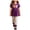 Purple, variant on NIEWTR Newborn Baby Girl Outfits Girls' Spring 2 Piece Set Cute And Comfortable Pumpkin Top And Polka Dot Pants Halloween