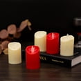 thumbnail image 3 of Ruiboury Candle Light Electric Plastic Tea Light Flameless LED Decoration Candle Lamp, Smooth Surface, White, 3 of 9