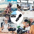thumbnail image 4 of Microphone Lavalier Sans Fil Portable Audio Vidéo Mini Micro Compatible pour Téléphone Mobile Android, 4 of 9