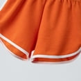 thumbnail image 7 of Unisex Kids Solid Athletic Shorts, White Binding Elastic Waist Summer Beach Sports Shorts for Boys Girls 2â12 Years, 7 of 7