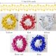thumbnail image 3 of Surtido de guirnaldas de oropel navideñas con alambre, Festival de estrellas, guirnaldas brillantes, patrón de estrella, decoración para fiesta de cumpleaños y boda en casa, 3 of 4