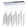 thumbnail image 1 of ET2 E10010-PC Flute LED 36 in. Polished Chrome Linear Pendant Ceiling Light, 1 of 1