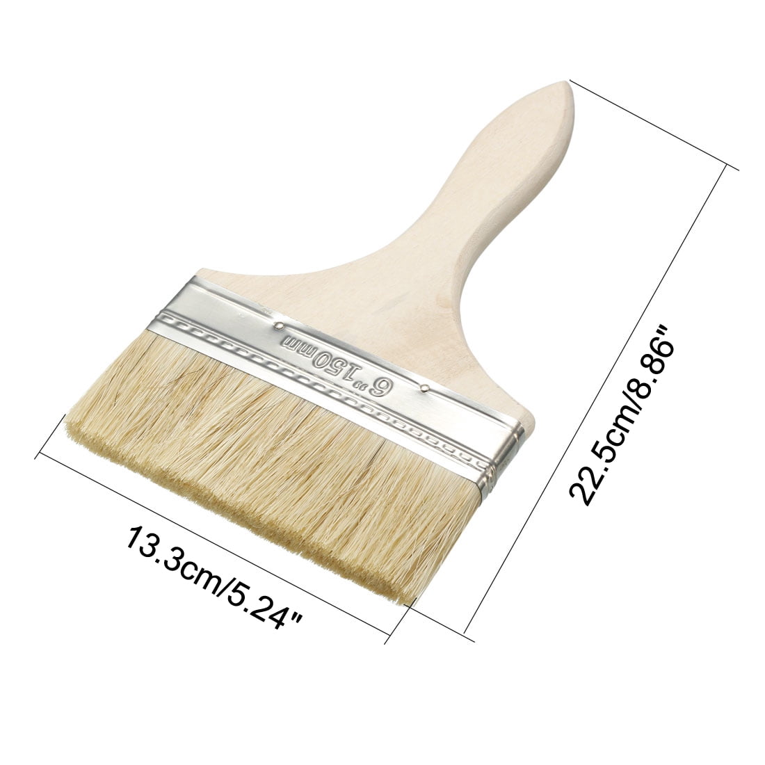 Unique Bargains Paint Brush for Painting Drawing Oil Glues 8.86" x 5.24" x 0.59"