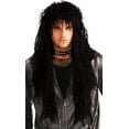 thumbnail image 2 of Hard Rocker Black Wig, 2 of 2