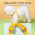 thumbnail image 4 of Pet Supply Sin tirones, arnés ajustable para perros para todo tipo de clima (amarillo), 4 of 6
