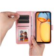 thumbnail image 5 of Funda tipo cartera GANGXUN para Xiaomi Redmi 13C 4G , diseño girasol, cuero PU, soporte, cierre magnético, tarjetero, 5 of 5