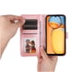 thumbnail image 5 of Funda tipo cartera GANGXUN para Xiaomi Redmi 13C 4G , diseño girasol, cuero PU, soporte, cierre magnético, tarjetero, 5 of 5