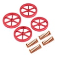 thumbnail image 4 of MasteelfCA 4 Pcs Aluminum Hand Leveling Nut and Hot Bed Die Spring Printer Parts, 4 of 8