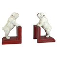 thumbnail image 1 of Design Toscano SP2524 Serre-Livres Sculpturaux en Fonte Bulldog, Multicolore, 1 of 4