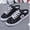 Black, variant on Women Canvas Mules Memory Foam Clipper Fashion Sneakers Comfortable Slip-On Mule Backless Holiday Casual Shoes(White,9)