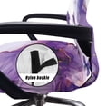 thumbnail image 5 of Xoenoiee Marble Butterfly Print Computer Office Chair Covers Stretch Computer Chair Slipcover Removable Washable Chair Protector Cover Universal Desk Rotating Chair for Armrest Chair, S, 5 of 7