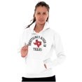 thumbnail image 4 of Bigger In Texas Lone Star State Pride Unisex Plus Fleece Graphic Hoodie Brisco Brands 2X, 4 of 5