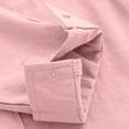 thumbnail image 5 of ZACPNCV Boys Linen Button Down Dress Shirt Kids Long Sleeve Shirts Tops Pink 3-4 Years, 5 of 7