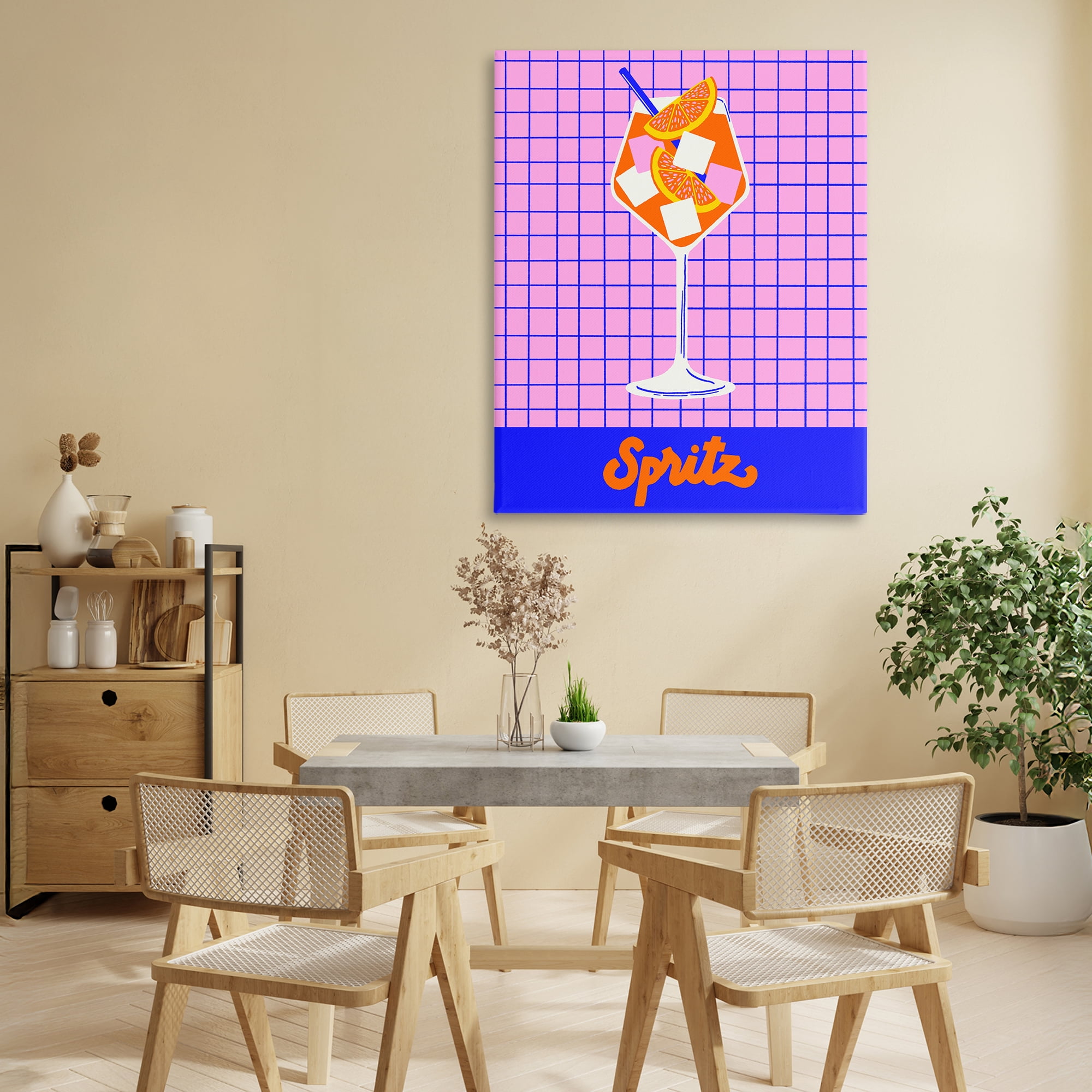 Stupell Industries Colorful Summer Spritz Drink Canvas Wall Art, design by Indira Prieto | IndySign