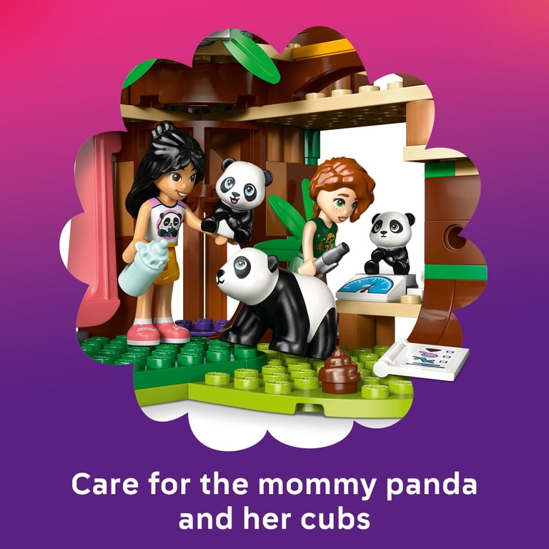 LEGO, Animal Care Toy, 42648, Panda Sanctuary Building Set