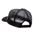 thumbnail image 3 of Tokyo Icon Embroidered Foam Panel Mesh Snapback - Black White OSFM, 3 of 5