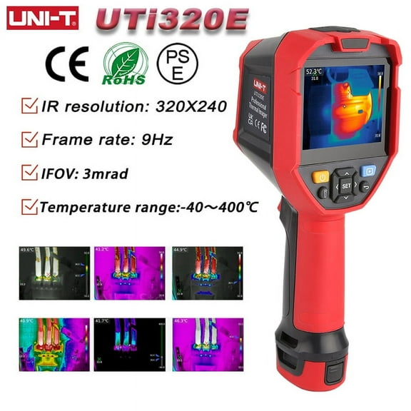 UNI-T UTI320E Infrared Thermal Imager 320x240 Pixels Industrial PCB Circuit Floor Heating Detection WIFI Thermal Imaging Camera
