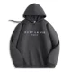thumbnail image 3 of Sudadera con capucha y estampado de letras para mujer, primavera y otoño de 2024, sudaderas con capucha de manga larga para mujer, blusas de moda, jerséis holgados informales para mujer, 3 of 5