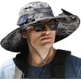 thumbnail image 1 of Sombrero de ventilador solar Laviscent, ventilador solar de ala ancha, sombrero de pesca al aire libre, solar y de carga, sombrero con ventilador incorporado, 1 of 7