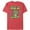 Red Heather, variant on Men's Toy Story Valentine Rex-Cellent Graphic Tee Red Heather Large