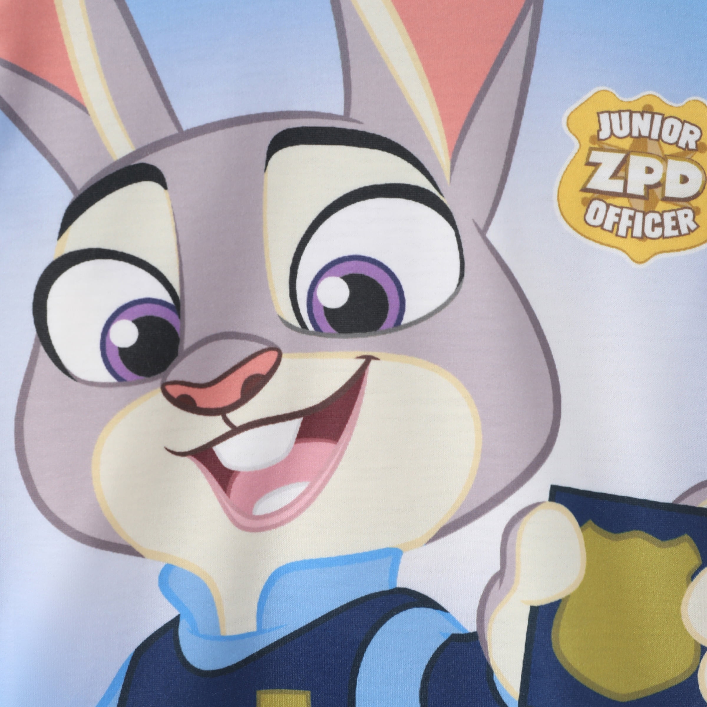 Disney Girls Outfits Zootopia Judy Hopps Graphic Crop Tee and Belted Shorts with Mini Bag 3pcs Easter Kids 8-9Y