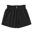 thumbnail image 4 of LIJCC Girls Ruffled Casual Shorts Summer Solid Color Wide Leg Shorts Loose Casual Elastic Waist Versatile Shorts, 4 of 6