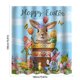 thumbnail image 3 of Cortina de ducha de Pascua, cortina de ducha de Pascua para baño, cortina de baño de tela impermeable con ganchos para decoración del hogar., 3 of 6