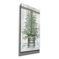 thumbnail image 2 of Epic Graffiti 'Galvanized Pot Spruce' by Cindy Jacobs, Canvas Wall Art, 20"x40", 2 of 2