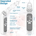thumbnail image 3 of BUTOMKY Electric Nasal Aspirator for Baby & Toddler, Nose Sucker Cleaner with Adjustable Suction, 3 Silicone Tips, Music & Light Soothing Function, 3 of 7