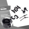 thumbnail image 2 of RC Cars Actualizaciones Parte Frente Swing ARM ST STIREDE KNUCKLE MODELO MODELO REMOTO CONTROL MONTAJE DE ESTILO DE CUCHO PARA TAMIYA CC01 NEGRO Eigraketly FN001278-01, 2 of 7