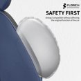 thumbnail image 5 of FLORICH Car Seat Covers Full Set, Luxury Design Front and Rear Seat Protectors, Universal Auto Interior Accessories Fit for Most Cars, Black & Blue, 5 of 8