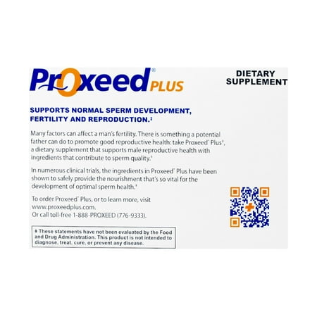 Proxeed Plus Mens Fertility Blend Supplement 30 packs (Pack of 6)