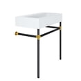 thumbnail image 4 of Redeem 32" Black Stainless Steel Wall-Mount Bathroom Vanity, 4 of 7