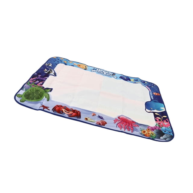 Doodle Drawing Mat, Easy Cleaning Water Drawing Mat Waterproof Nylon For Above Aged 3 For Indoor For Entertainment