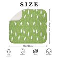 thumbnail image 4 of Green Christmas Tree Pattern Dish Drying Mat for Kitchen 1 Pack, Ultra Absorbent Microfiber Dishes Drainer Mats,16x18in(41x46cm), 4 of 6
